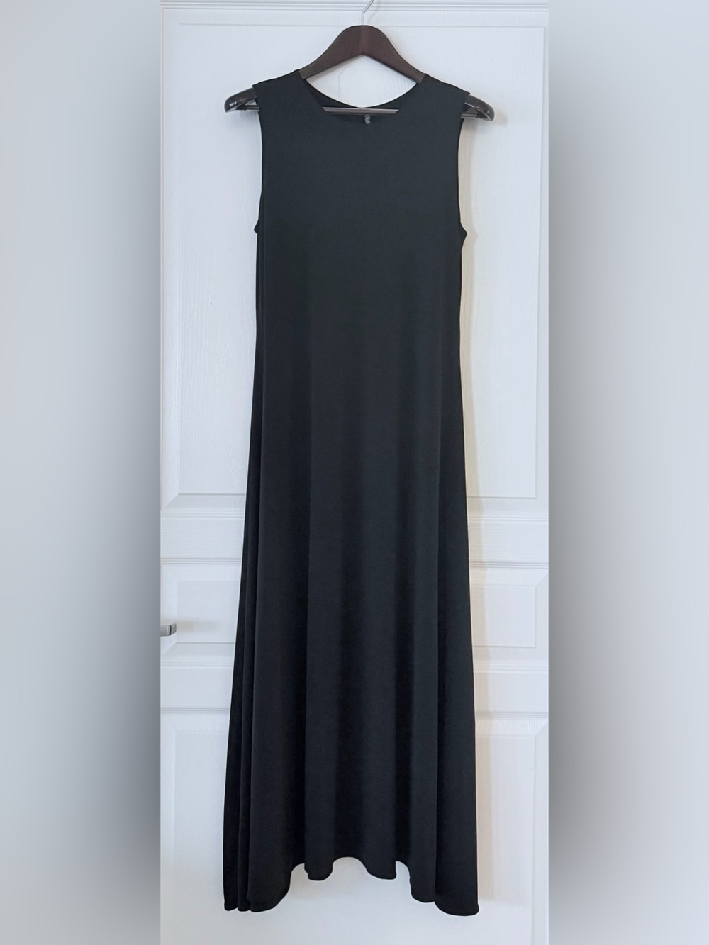 Ashley Stewart Black Sleeveless Maxi Dress